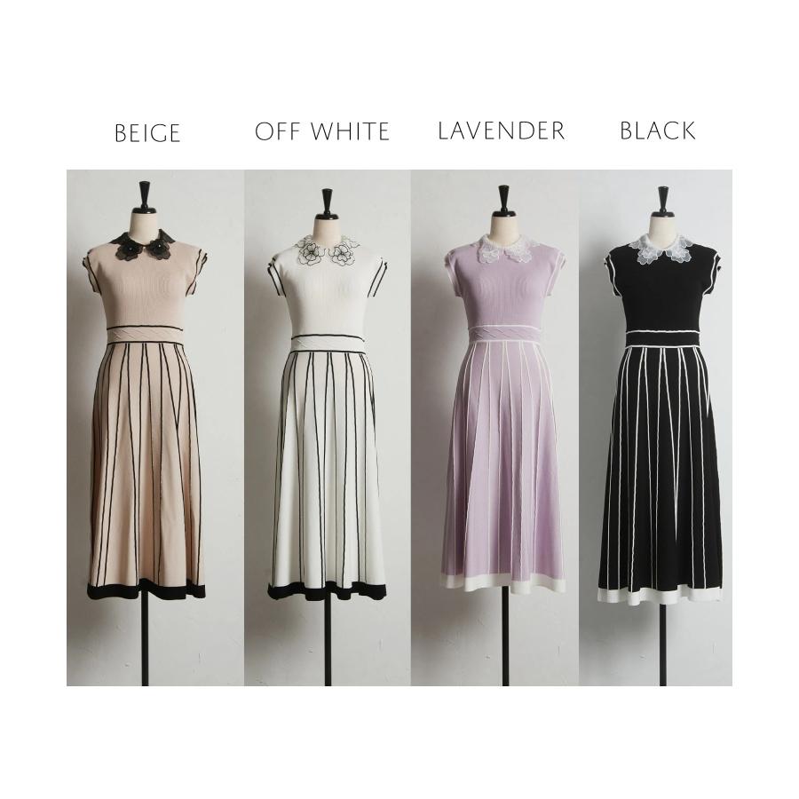 tocco closet（トッコ クローゼット） 2WAYフラワーレース襟付き