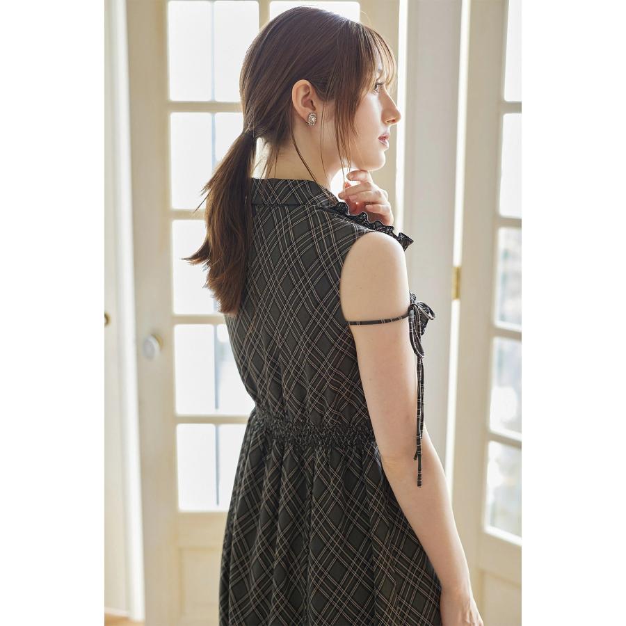 tocco closet（トッコ クローゼット） リボン付きプリーツフリル