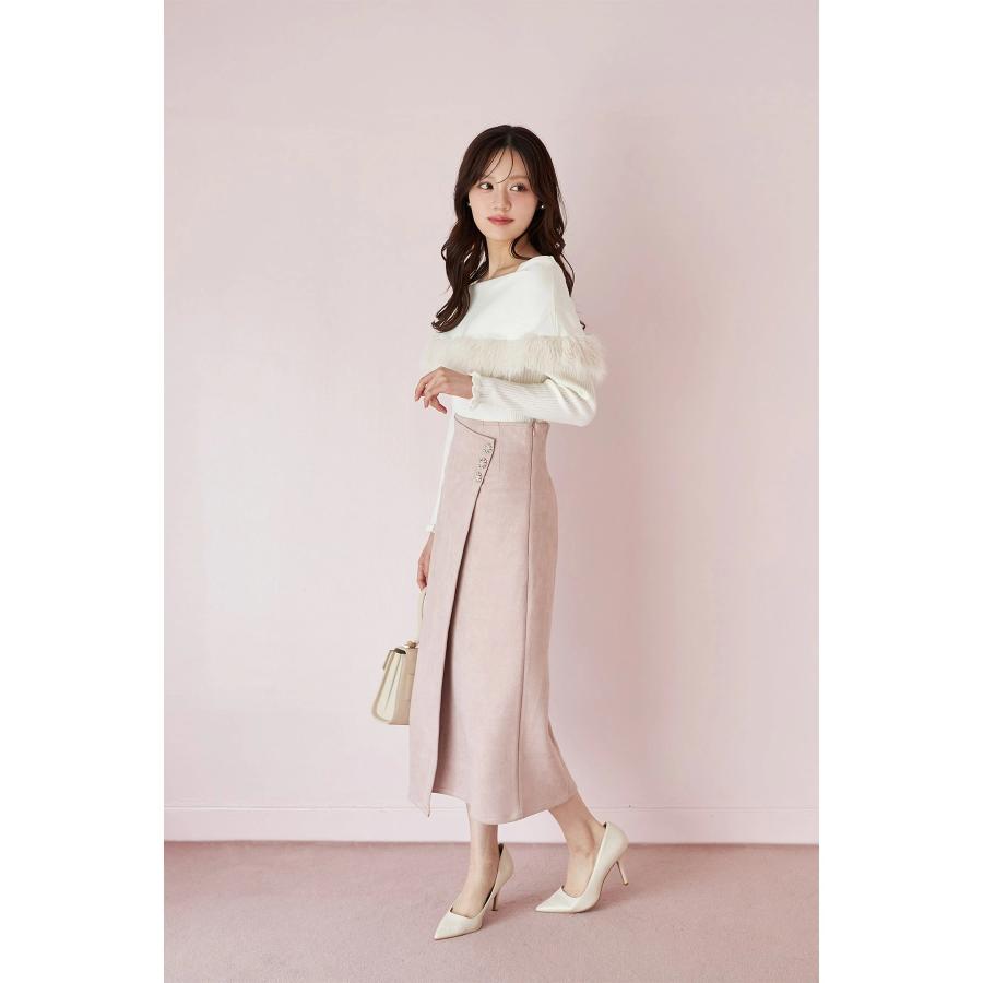 tocco closet（トッコ クローゼット） ビジュー付きハイウエストラップ