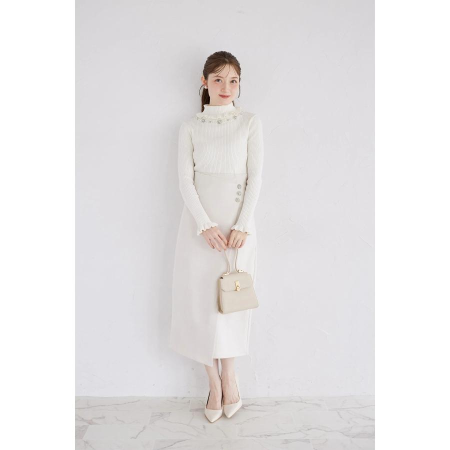 tocco closet（トッコ クローゼット） ビジュー付きハイウエストラップ
