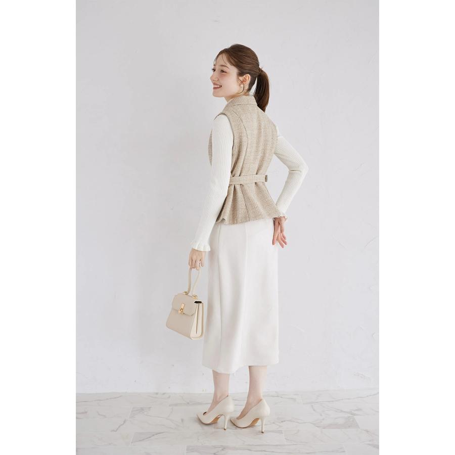 tocco closet（トッコ クローゼット） ビジュー付きハイウエストラップ