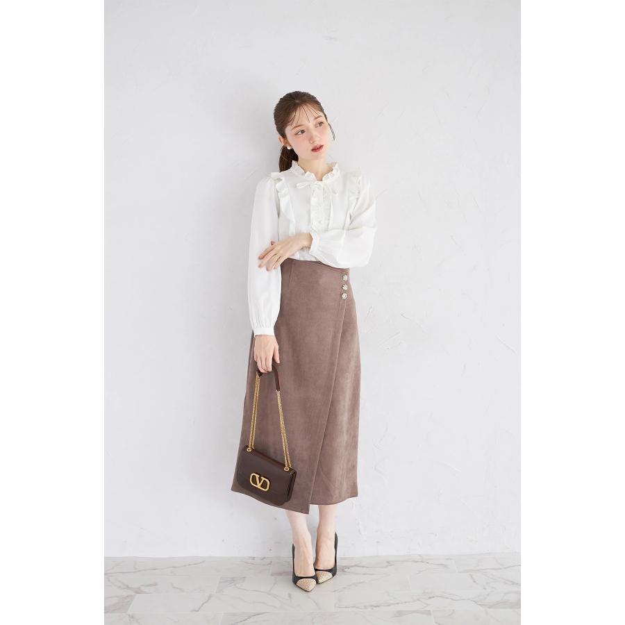 tocco closet（トッコ クローゼット） ビジュー付きハイウエストラップ