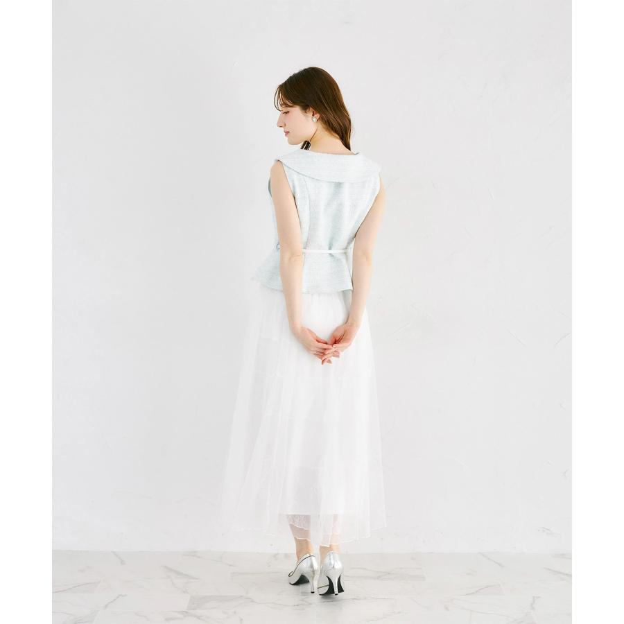 tocco closet（トッコ クローゼット） スパンコールミックスレース