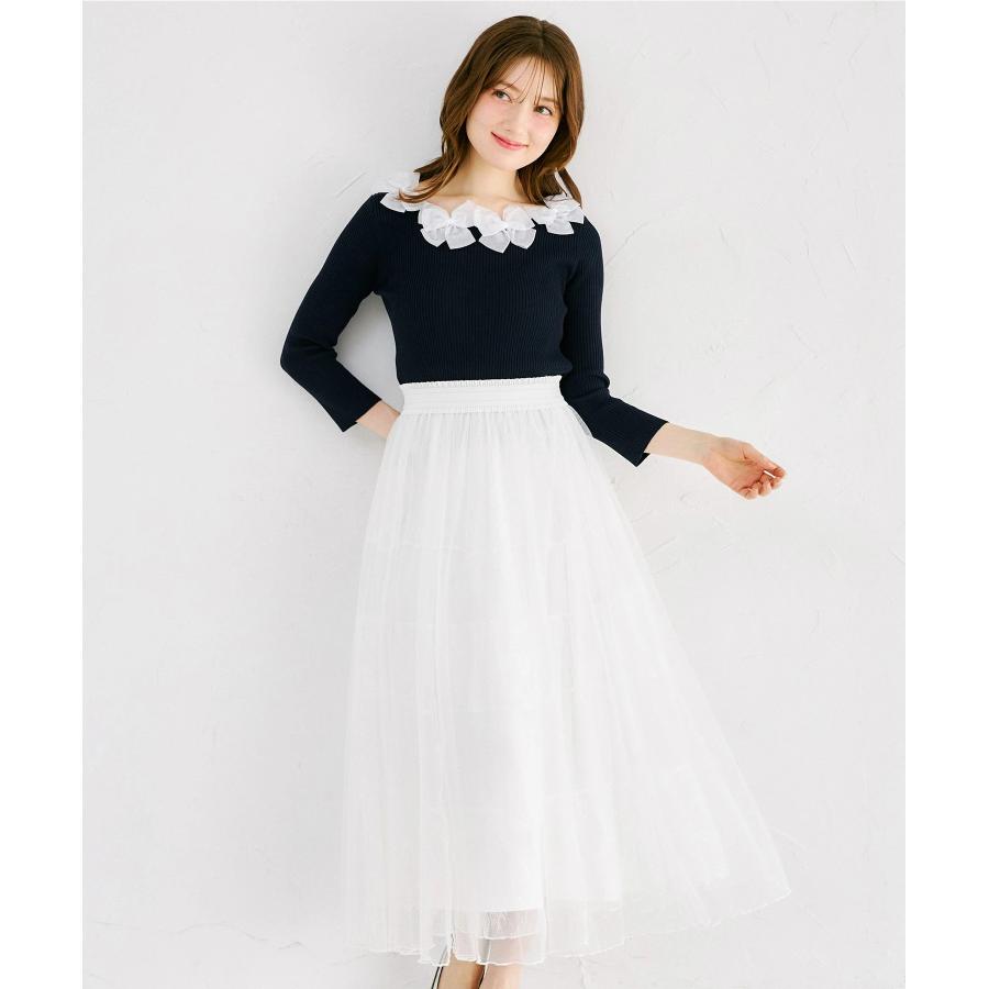 tocco closet（トッコ クローゼット） スパンコールミックスレース