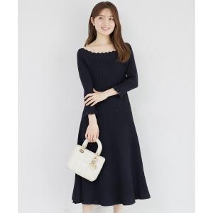 tocco closet（トッコ クローゼット） 袖口フリル付きスカラネック