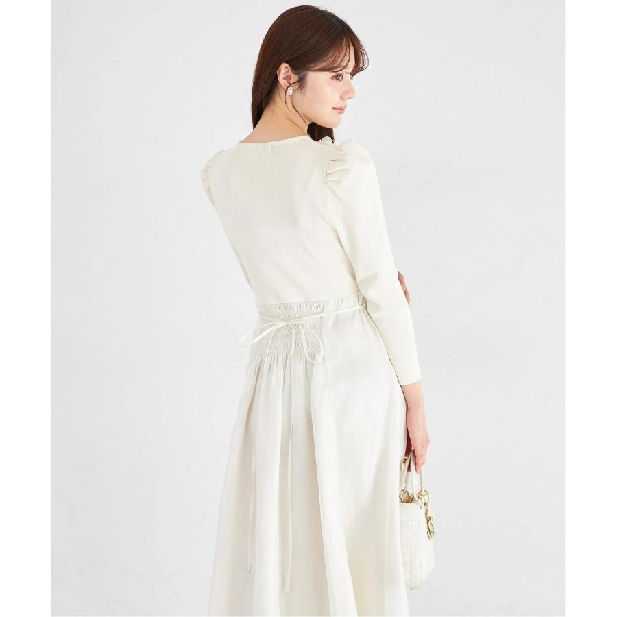 tocco closet（トッコ クローゼット） ウエストリボン付きフラワー