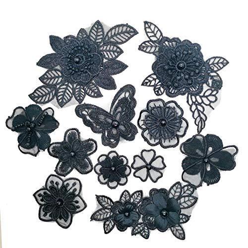 Wdlife レース生地 刺繍ワッペンアップリケ花柄 手作り 刺繍花 縫製 Diy 服 工芸品の装飾 パッチ補修 アップリ Bhj 栃木流通センター 通販 Yahoo ショッピング