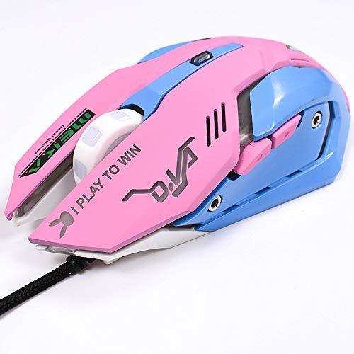 有線ゲームマウスusb接続 光学式呼吸ledマウス Ow Rabbit Dvaバックライト付き ゲームアニメマウス ピンク Bye 栃木流通センター 通販 Yahoo ショッピング