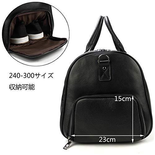 人気商品の 本革 ボストンバッグ メンズ 機 旅行バッグ 底鋲付き トラベルバッグ レザー 6種類選び放題 靴入れ付き 大容量 バッグ