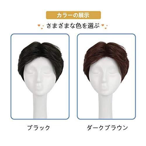 Nicehair 100 人毛 フルウィッグ メンズ ウィッグ かつら ショート 短髪 ファッション ゆるふわ 自然 原宿 ネット付 Cud2378 栃木流通センター 通販 Yahoo ショッピング