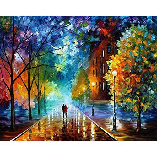 フレームレス 40x50cm 油絵 数字キットによる絵画 塗り絵 手塗り Diy絵 デジタル油絵 気分錯視 並行輸入品 Dal 栃木流通センター 通販 Yahoo ショッピング
