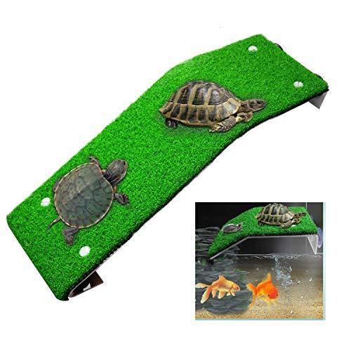 Awagas 亀の日なたぼっこ台 カメはしご 両生類用 休憩テラス カメ浮島 自然傾斜 人工芝 亀用テラス カメ桟橋 水 Ddd3012 栃木流通センター 通販 Yahoo ショッピング