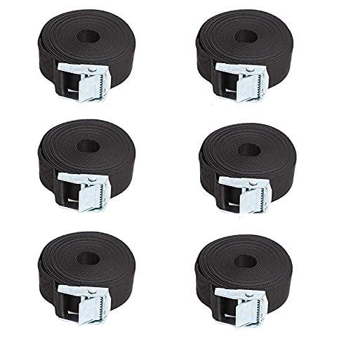 荷締めベルト 荷物 固定 ベルト 固定バンド ラッシングベルト 6本セット 幅25mm 長さ2m Ehe 栃木流通センター 通販 Yahoo ショッピング