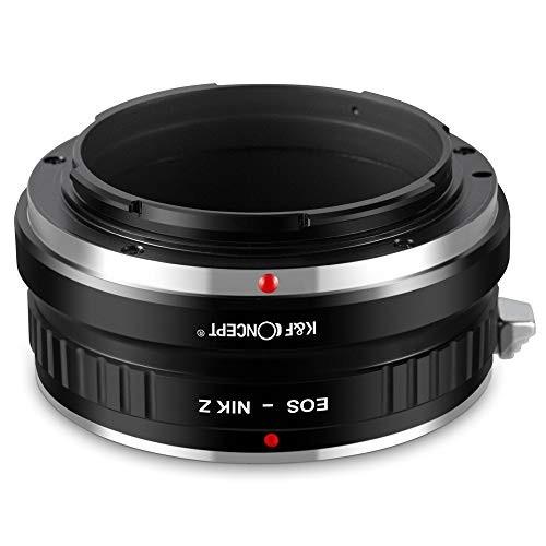 K&F Concept マウントアダプター Canon EOSレンズ-Nikon Zカメラ装着 キヤノンEF-ニコンZ 無限遠実現 高精度「メーカー｜tochigitr｜02
