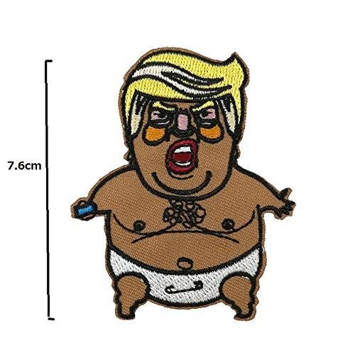 ドナルド トランプ アメリカ 大統領 おもしろ ワッペン 面白いパッチ 趣味用パッチ 忘年会 出し物 パーティ Hqr 栃木流通センター 通販 Yahoo ショッピング