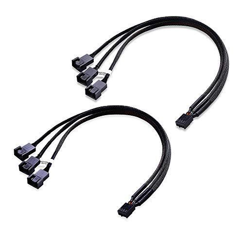 Cable Matters Pwmファン用延長ケーブル 4ピン ファン 3分岐ケーブル Pwm Fan用分岐ケーブル Pwm ファンケーブル 2本セ Hqv325321 栃木流通センター 通販 Yahoo ショッピング