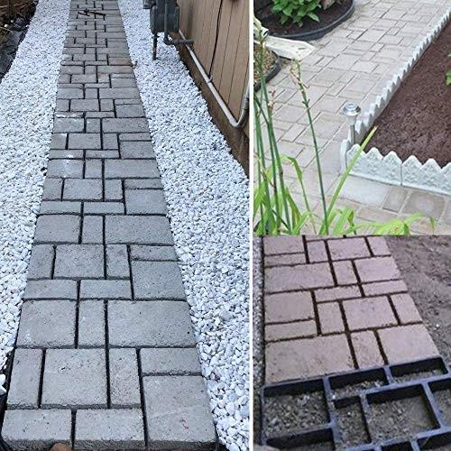 ガーデニング 舗装 型枠 格子 型 60x50x5cm 庭 歩道 セメント レンガ 金型 四角 モールド 庭づくり Diy 石畳 コンク Ida 栃木流通センター 通販 Yahoo ショッピング