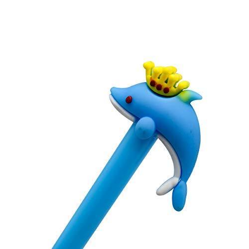 Maydahui かわいい イルカ 魚 クラウン ドルフィン 海 生物 ボールペン ジェルボールペン 0 5mm 黒インク 12本セット Lth 栃木流通センター 通販 Yahoo ショッピング