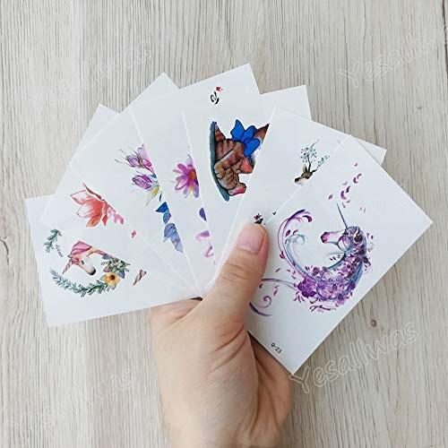 Yesallwas タトゥーシール 30枚セット 花 羽 猫 鹿 蝶 かわいい タトゥー リアル 防水 長持ち 入れ墨シール タトゥ Mlo 栃木流通センター 通販 Yahoo ショッピング