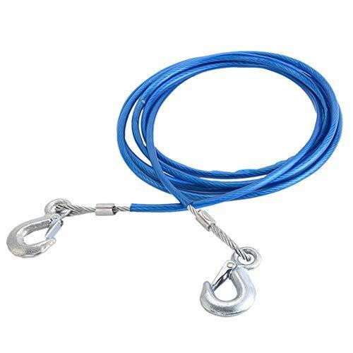 Besline 牽引ロープ 車 5t 長さ4m 車用牽引ロープ 緊急ロープ 上等スチール製ワイヤー 頑丈 耐久性 事故 故障 自然 Mxa 栃木流通センター 通販 Yahoo ショッピング