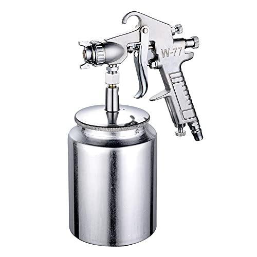 Youpu エアー スプレー ガン上位モデル W 77 中型 塗装ガン 吸上式 口径 2 5 Mm タンク 容量1l Diy 車 バイク 塗装 プロ その他塗装道具 Www Bollywoodpapa Com
