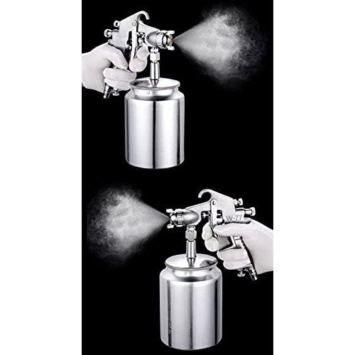 Youpu エアー スプレー ガン上位モデル W 77 中型 塗装ガン 吸上式 口径 2 5 Mm タンク 容量1l Diy 車 バイク 塗装 プロ その他塗装道具 Www Bollywoodpapa Com