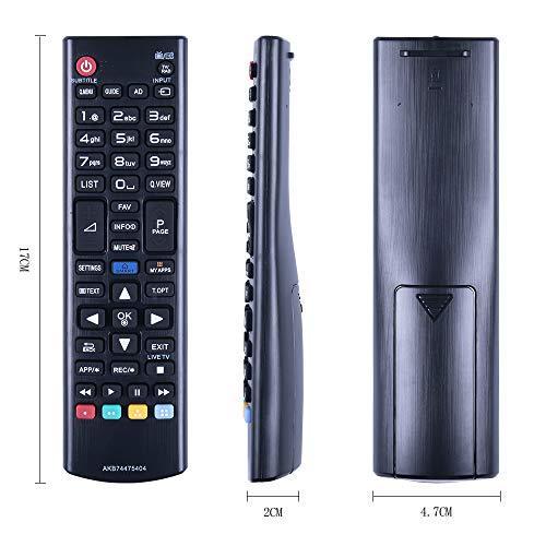 Tvリモコン Lg Tv専用 テレビリモコン 汎用 シンプル 設定不要 簡単操作akb Aek 60uf695v Aek 28lf491u 32lf5800 32lf580v Xtq 栃木流通センター 通販 Yahoo ショッピング