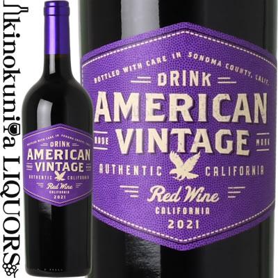 アメリカン ヴィンテージ レッド ワイン (紫ラベル) [2021] 赤ワイン