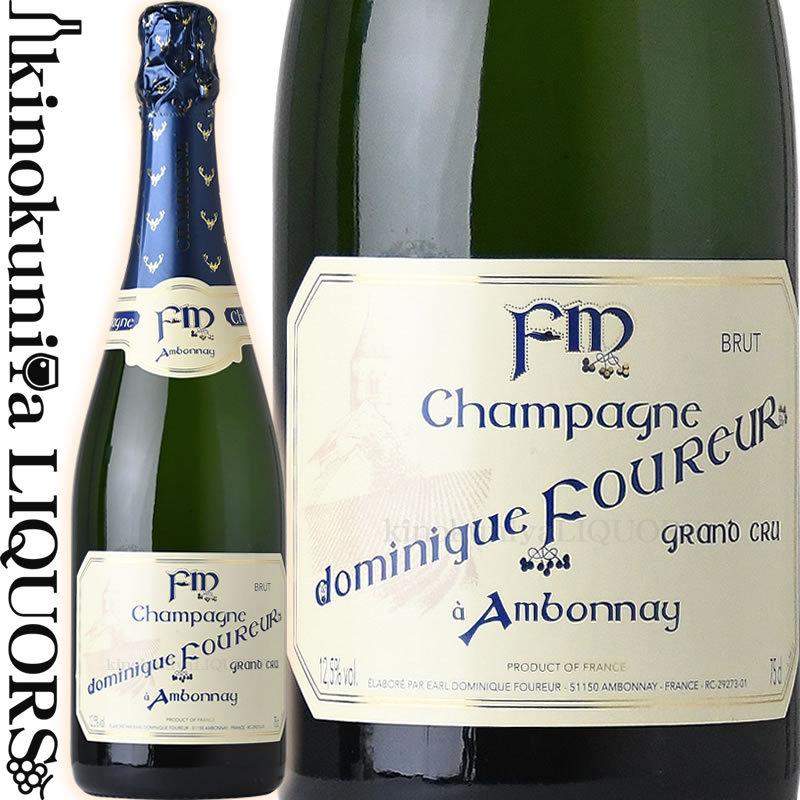ドミニク フルール ブリュット グラン クリュ [NV] スパークリングワイン 白 辛口 750ml フランス DOMINIQUE FOUREUR BRUT GRAND CRU AMBONNAY Champagne｜tochikame