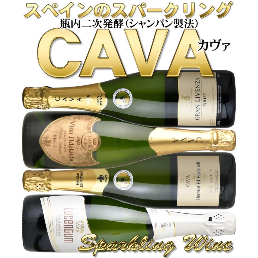 カヴァ CAVA デイリーにおすすめ泡 セレクト4本セット [NV カヴァ CAVA デイリーにおすすめ泡 セレクト4本セット [NV