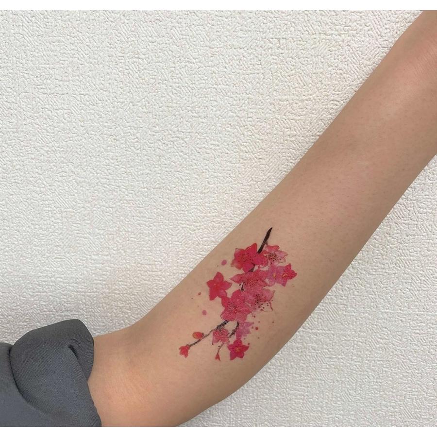 Tochno タトゥーシール C 60枚セット 刺青シール 花 蝶 薔薇 おしゃれ かわいい ステッカー お祭り 海水浴 ハロウィン パーティー T37 Tochno 通販 Yahoo ショッピング