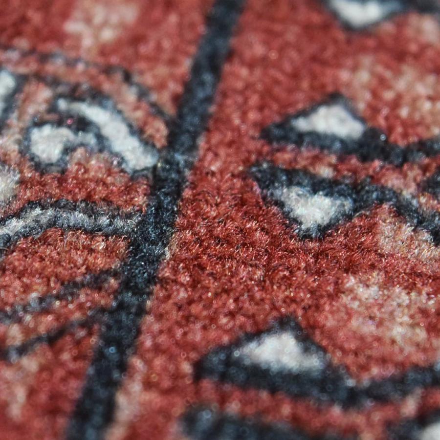 お洒落で洗えるヴィンテージ風ラグマット アフガン 140×200cm 11