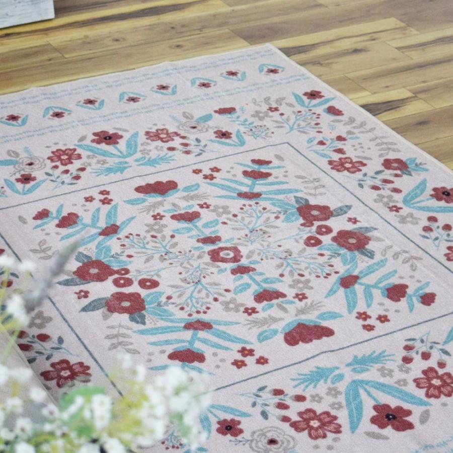 vintageラグ カーペット USA製 チューリップ あさがお S-1369 TOCO LIFE チューリップ 200×240cm ラグ マット カーペット おしゃれ