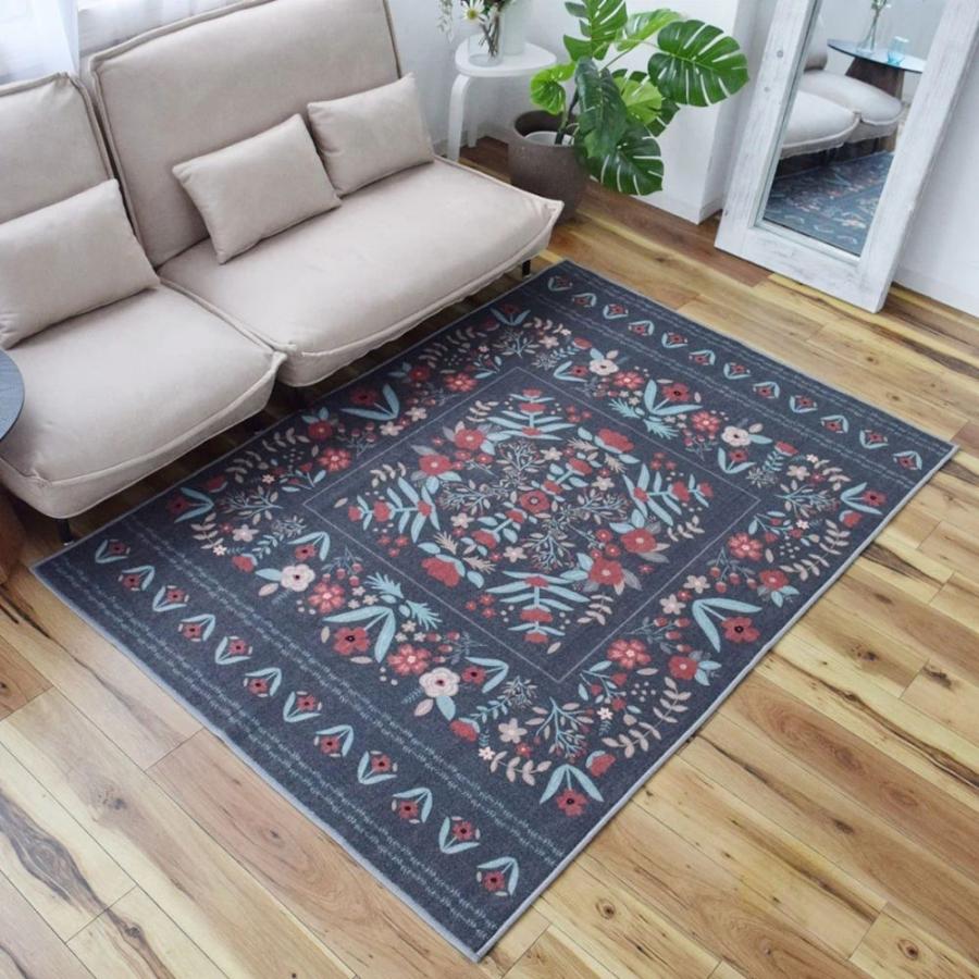 TOCO LIFE チューリップ 200×240cm ラグ マット カーペット おしゃれ
