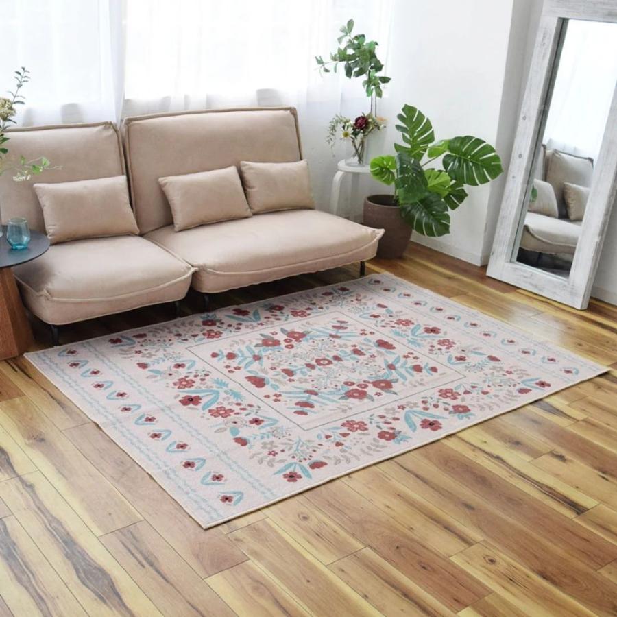 TOCO LIFE チューリップ 200×240cm ラグ マット カーペット おしゃれ