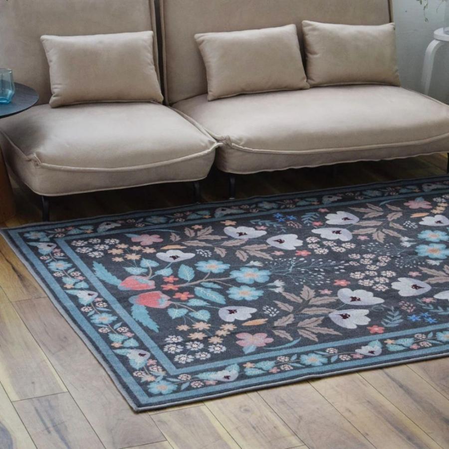 TOCO LIFE ガーデン 200×240cm ラグ マット カーペット おしゃれ