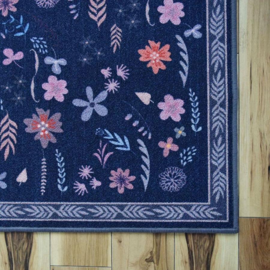 【未使用】TOCO LIFE 花柄ラグ カーペット140×200 楽天市場】TOCO LIFE フラワー花柄ラグ チューリップ 4サイズ