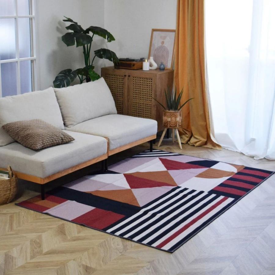 toco life ラグ　200×240センチ TOCO LIFE パズル 200×240cm ラグ マット カーペット おしゃれ 洗える