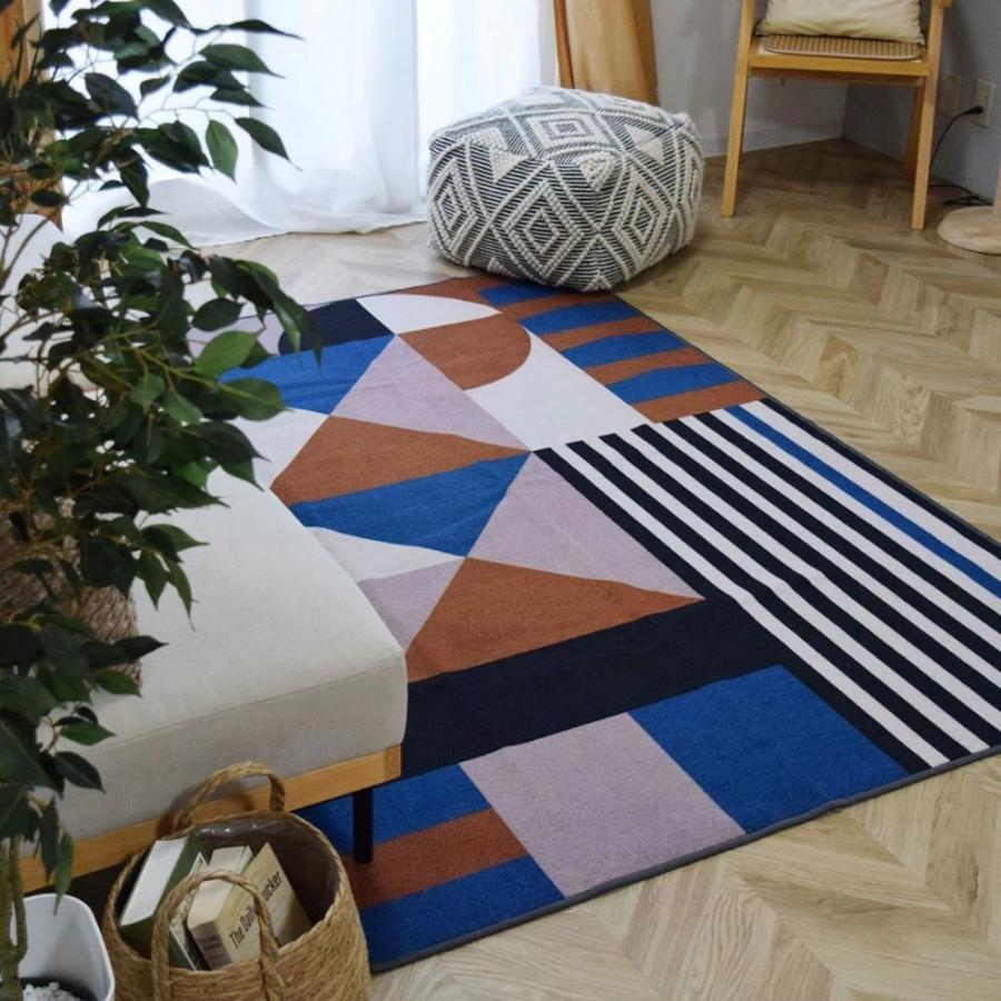 toco life ラグ　200×240センチ TOCO LIFE パズル 200×240cm ラグ マット カーペット おしゃれ 洗える