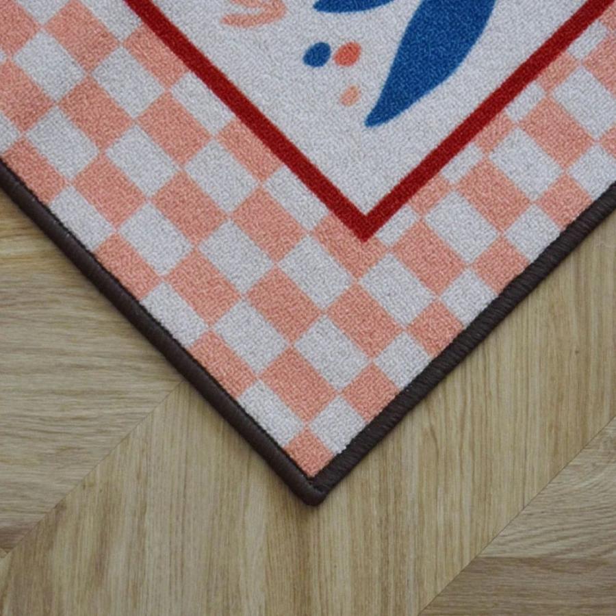 TOCO LIFE サンフラワー 140×200cm ラグ マット カーペット おしゃれ