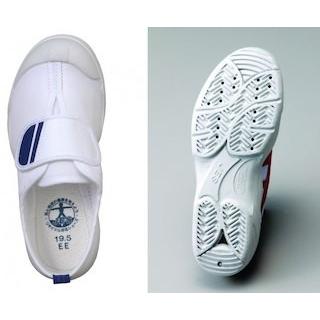 上履き 上靴 JES2102 14cm〜22.5cm 履き口 マジックテープ 小学生