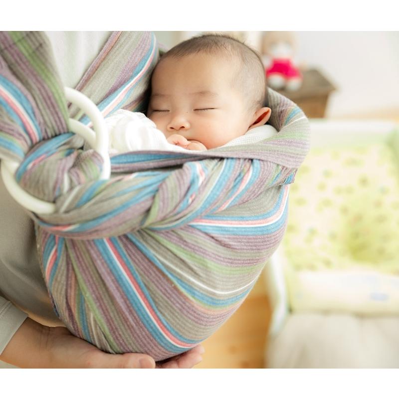 あっきースリング　肩広タイプ Breit(ブライト) 白玉 あっきースリング ブライト 肩広タイプ 正規品 彩 新生児 ベビー