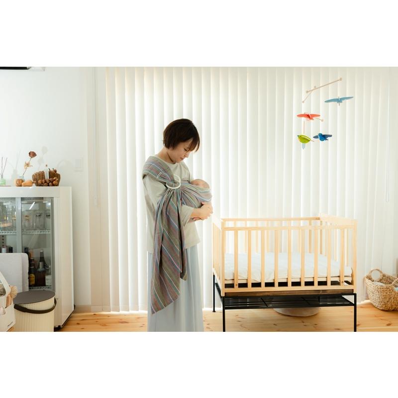あっきースリング Breit ブライト 肩広タイプ ストライプ 正規品