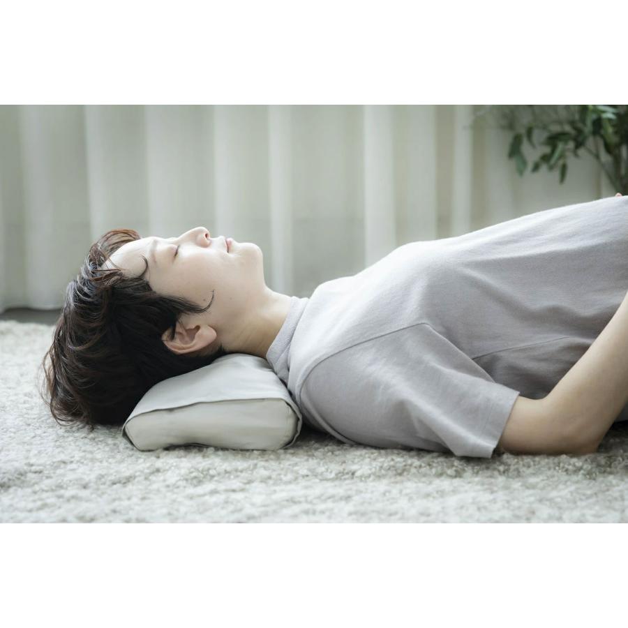 快眠枕 M ベビハグ 安眠枕 頭痛 肩こり 対策 トコちゃんベルト 青葉 正規品 パイプ ビーズ 丸洗い いびき まくら |  | 04