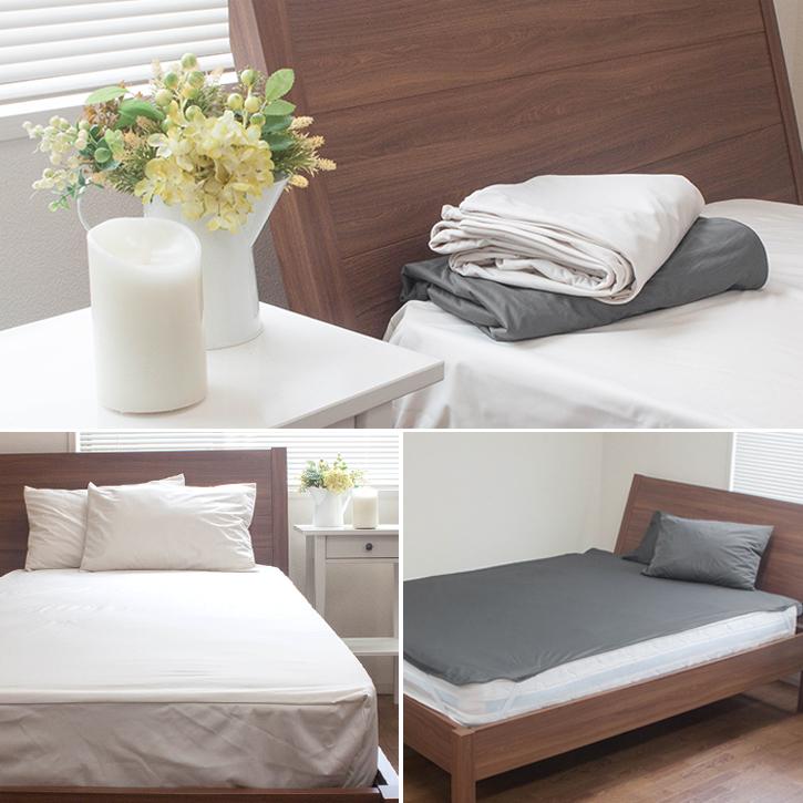 防水シーツ ハーフサイズ 100×140cm 抗菌 速乾 おねしょシーツ 防ダニ フラットタイプ ノンパイル 介護 ペット ベビー 抗菌防水シーツ |  | 08