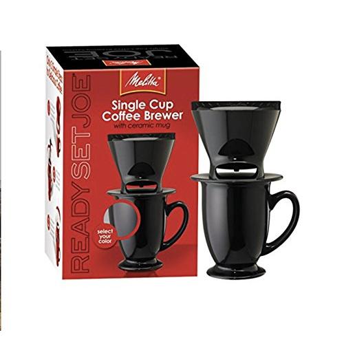 Melitta 64012 1 Cup PourOver Coffee Brewer With Mug by Melitta