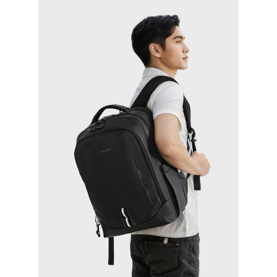 メンズ リュック バックパック ブラック 大容量 防水 旅行 ビジネス 効率的 取外し可能 002 |  | 14
