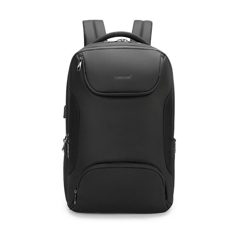 メンズ リュック バックパック ブラック ビジネス 旅行 に最適 防水生地 防水ジッパー スタイリッシュ 005 |  | 01