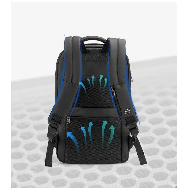 メンズ リュック バックパック ブラック ビジネス 旅行 に最適 防水生地 防水ジッパー スタイリッシュ 005 |  | 06