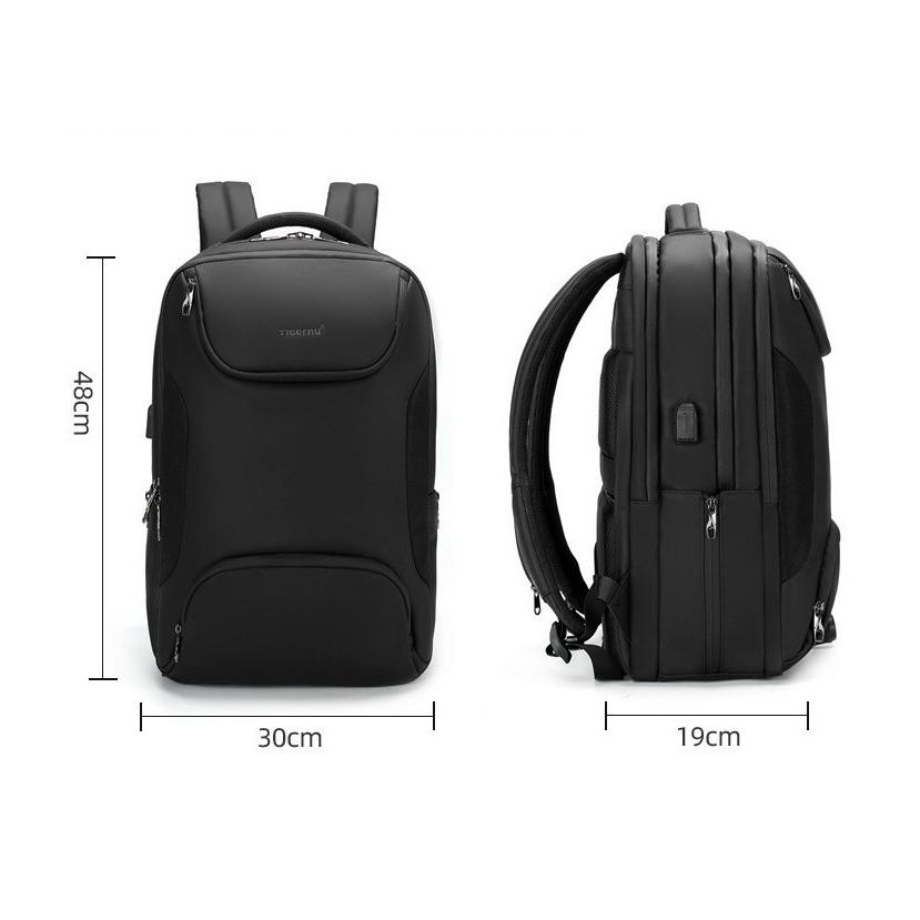 メンズ リュック バックパック ブラック ビジネス 旅行 に最適 防水生地 防水ジッパー スタイリッシュ 005 |  | 09